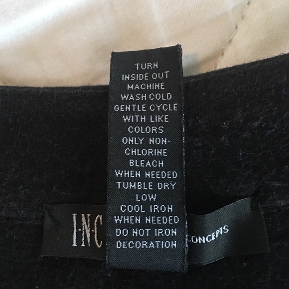 Inc       Black and white rhinestone dress   Size XL - Picture 4 of 11